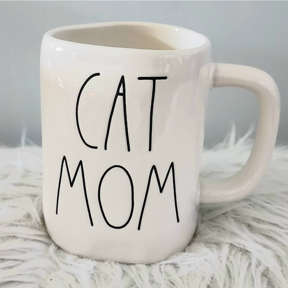 Rae Dunn cat mom mug farmhouse